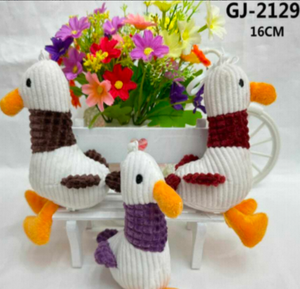 Juguete de pato colgante de felpa de 16 cm, animal de peluche suave para bebés, juguete unisex para aliviar el estrés para niños - Product Image 3