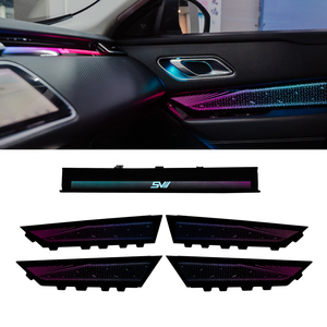 Kit d'éclairage d'ambiance pour voiture, fibres optiques acryliques, symphonie de couleurs, pour Land Rover Velar Altima Rogue, lampe LED intérieure, directement du fabricant - Product Image 1