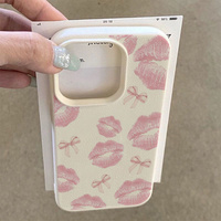 Coque de téléphone portable INS motif léopard avec nœud pour iPhone 14 15 16 17 Pro Max, coque antichoc en cuir souple, étui arrière souple Funda