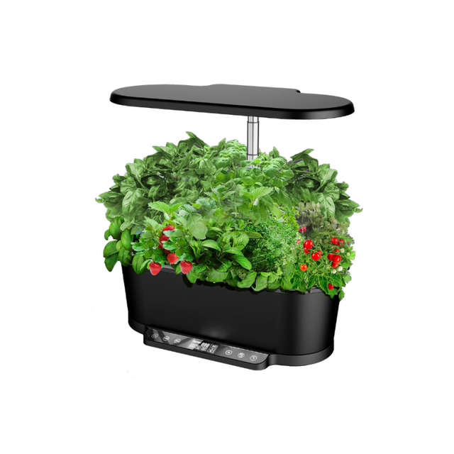 Indoor Full Spectrum Luxury Planter Pot Boxes Hydroponic Growing System with Lights