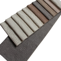 Tissu polyester tricoté circulaire doux et durable, respirant et extensible, pour la décoration de coussins de canapé