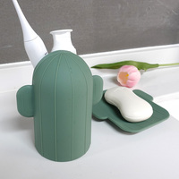 Wolife Original Design Silicone Animal Forme Wash Cup Rince-bouche Tasse Seau à dents Dentifrice Boîte de rangement avec porte-savon