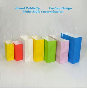 Bolsa de Compras de Papel Verde con Logotipo Personalizable KM para Uso Promocional Empresarial - Product Image 4