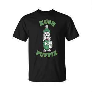 Camiseta Kush Puppie para Adultos, Unisex, Manga Corta, Cuello Redondo, Impresión Serigráfica, Ropa Promocional - Product Image 2
