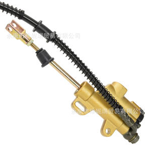 Gold Rear Hydraulic Disc <b>Brake</b> <b>Caliper</b> Foot <b>Brake</b> Pump Assembly for Off-road Motorcycle 110/125cc Little Eagle CRF50/70 - Product Image 1