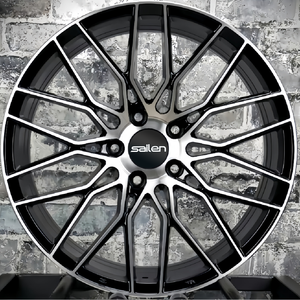 Ruedas de Aleación de Aluminio Forjado con Certificación JWL/VIA, 165.1mm PCD, Diseño de Radios Fundidos, Nuevo Acabado Negro para Automóviles de Pasajeros - Product Image 2