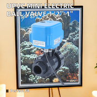 Mini-vanne à boisseau sphérique électrique avec raccord d'étanchéité, pression moyenne, OEM pour l'eau domestique