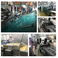 Machine de fabrication automatique de galettes de viande de burger AICN Ligne de production de panure de pépites de poulet