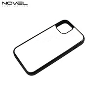 Nouveauté Novelcases Coque de téléphone robuste à double couche en TPU résistante à la saleté, design personnalisé, IP 13, antichoc, sublimation 2D 2 en 1