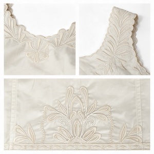 Women Embroidered Cotton Tank <b>Top</b> Sleeveless Cropped Blouse Scalloped Neck Casual Party Summer <b>Top</b> - Product Image 4