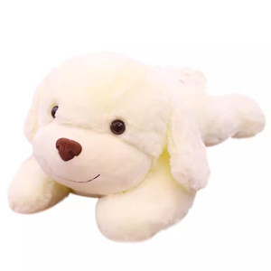 Peluche Super Morbido a Forma di Cagnolino Bianco, Stile Curativo con Faccina Sorridente, Regalo di Compleanno per Fidanzata o Amica - Product Image 5
