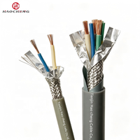 Câble de commande blindé RS485, 0,2 mm²~6 mm², 2-6 conducteurs en cuivre étamé double blindage, câble de bus de communication industrielle