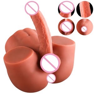 Dildos de masturbation féminine doux, best-sellers européens et américains, avec ventouses réalistes, 295g - Product Image 4