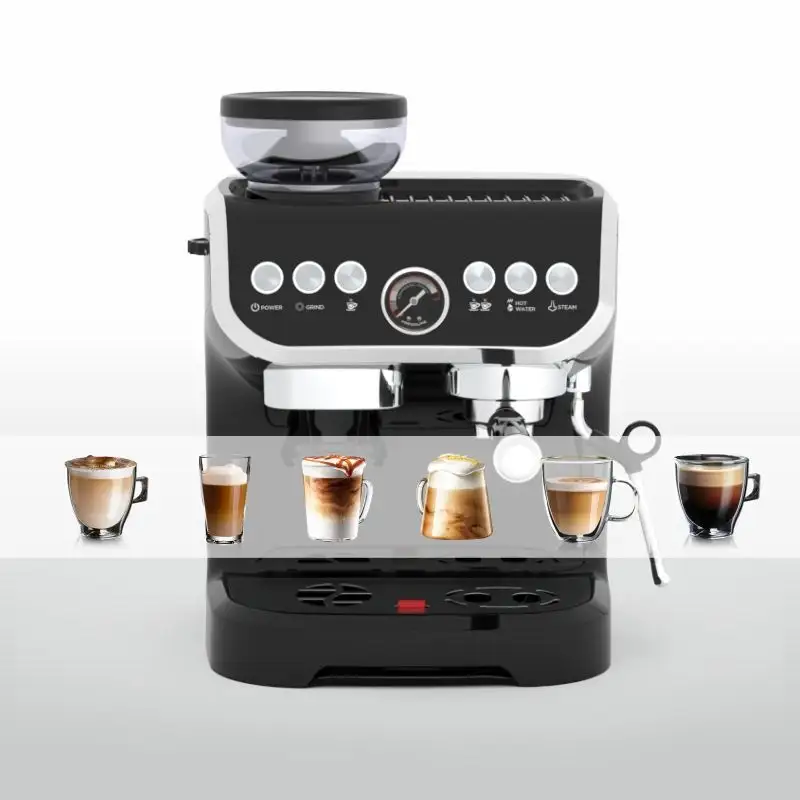 Macchina per caffè Espresso per uso domestico macchina per caffè Espresso Espresso con macinazione automatica italiana