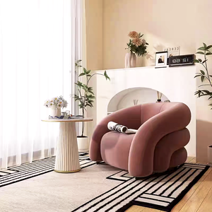 Light Luxury Single-Seater Leisure Sofa <strong>Chair</strong> for <strong>Small</strong> Spaces - Suitable for Living Rooms and <strong>Bedrooms</strong> - Product Image 3