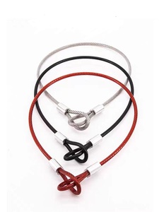 Đèn sân khấu an toàn Cáp 304 thép không gỉ 1.5mm dia an ninh dây với vòng lặp đôi cho ánh sáng hành lý khóa hàn cắt - Product Image 5