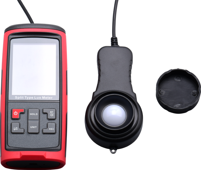 GT1050 0-200000 Digital Lux Meter Split Type LCD Handheld Light lux Meter