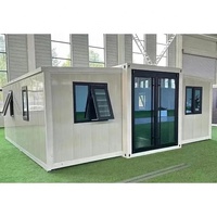 20 pieds 40 pieds conception modulaire de luxe petite maison d'expédition conteneur extensible portable préfabriqué détachable avec 2 3 chambres à coucher