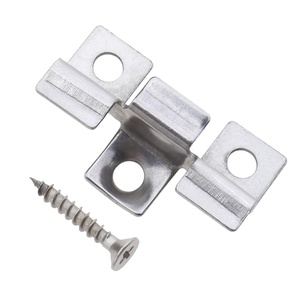 Clip de fixation d'espacement caché pour terrasse avec vis autotaraudeuse en acier inoxydable matériel de bricolage - Product Image 2