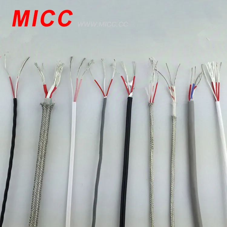 MICC銅またはニッケル導体3コアRTD延長ケーブル熱電対線RTD-FG/FG/SSB-3 * 26AWG
