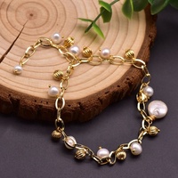 Bracelets en perles naturelles ajustables personnalisés, perles d'eau douce, bijoux faits à la main