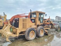 Pelleteuse d'occasion Caterpillar140H Niveleuse En stock Haute qualité et bon état
