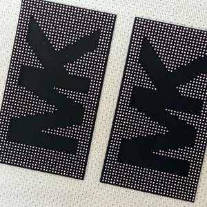 Parches Termoadhesivos de Silicona con Logotipo de Cepillo de Dientes y Letras de Marca Hipster, de Gran Fuerza Adhesiva, para Chaqueta - Product Image 3