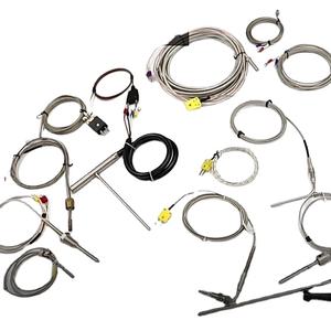 <span class=keywords><strong>Sensor</strong></span> perakitan termokopel tipe K industri, pengukuran suhu OEM 1m 10m 100m - Product Image 6