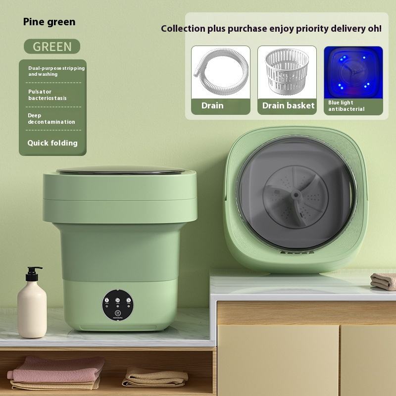 Vert de forêt de pin + stérilisation légère bleue