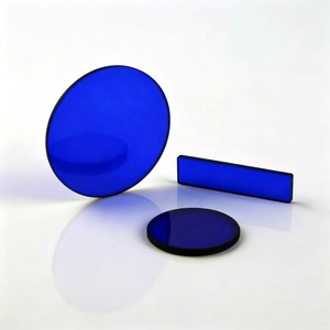 Feuille de verre optique bleue filtrante personnalisée <span class=keywords><strong>QB29</strong></span> QB26 QB24 pour instruments - Product Image 2