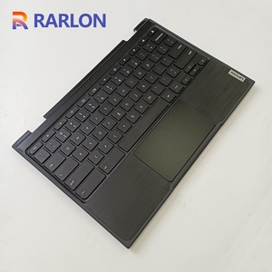 เคสฝ่ามือที่พักแขนท่อนบนพร้อม5CB0T79502คีย์บอร์ดและทัชแพด2ND 300E Lenovo Chromebook Gen C ของแท้ใหม่ - Product Image 4