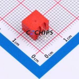 ZX-XH2.54-2PZZ-R Wire-to-Board Pin Header Through hole Component (THT),P=2.5mm Connector 1x2P 2.5mm Through Hole XH - Product Image 2