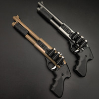 Pistol Karet Desain Baru Laris Manis Mainan Pistol untuk Hadiah Anak-anak Pistol Karet Elastis Grosir