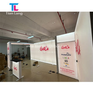 Show Booth Light Box Trade Show Booth Display 10x10 Modern Trade Show Cabina de exhibición de aluminio de fácil montaje - Product Image 5