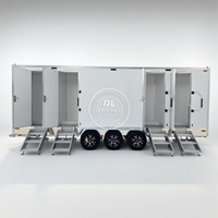 Unité de toilettes mobiles modernes 2025 pour extérieur avec salle de bain VIP écologique
