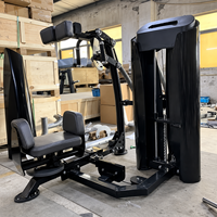 Machine à torsion rotative à genouillères SK-HST-43 pour projets de salles de sport commerciales, équipement de renforcement du tronc avec pile de poids et volume de 2,5 m³