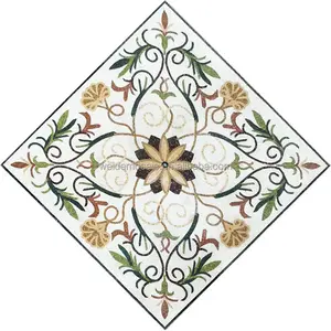 Azulejo de mosaico de mármol Rectangular de estilo europeo, característica de parquet para sala de estar, escalera, suelo, patrón, azulejos rectangulares cuadrados