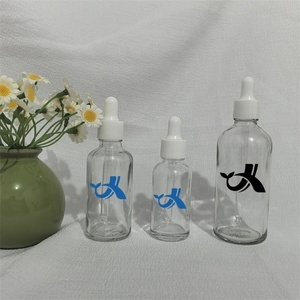 Botol tetes kosong Bening, tetes kaca, 5/10/15/20/30/50/100 ML untuk pipet pijat - Product Image 2