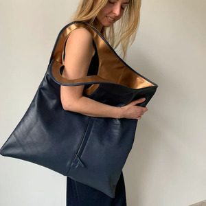 Yellow Leather Tote Large <strong>Handbags</strong> for Women <strong>Mustard</strong> Purse Slouchy Pu Bag Womens Fashion Fashion Ladies Shoulder Bags - Product Image 5