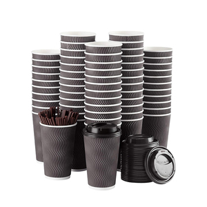 Vasos Desechables de Papel <span class=keywords><strong>para</strong></span> Café Caliente de 8 Onzas, Aptos <span class=keywords><strong>para</strong></span> Oficinas, Hogares, Cocinas y Cafeterías - Product Image 1