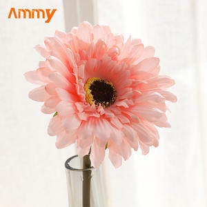 AM-AFF04 Ammy Flores para Decoración de Bodas, Flores Artificiales de Seda, <span class=keywords><strong>Gerberas</strong></span> Coloridas, Crisantemos, <span class=keywords><strong>Ramo</strong></span> de Flores Artificiales - Product Image 5
