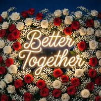 Letrero de Neón Personalizado 'Oh Baby', Luz LED con Mensaje Personalizado, Decoración de Pared Acrílica para Baby Shower, Boda, Fondo para Fotos, Lámpara Decorativa para Fiestas