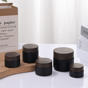Tarro de Vidrio Redondo Mate Negro al por Mayor de 30g a Prueba de Olores para Niños, Tarro Cosmético de 5g 10g 15g 20g, Envases para Crema Facial - Product Image 6