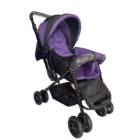 Poussette bébé Wisesonle légère et pliable, cadre en acier inoxydable, capacité de charge de 20 kg, vue haute, poussée bidirectionnelle, pour nouveau-né, marche possible