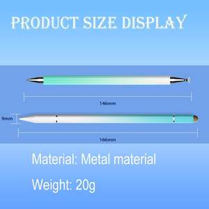 3-in-1 Magnetischer Plastik-Passiv-Stylus-Stift für Mobiltelefon & Tablet Kapazitiver Touchscreen-Zeichenstift - Product Image 2