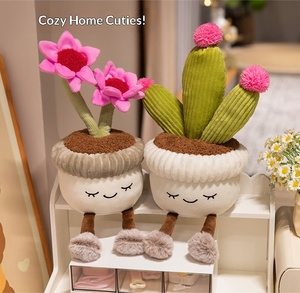 Muñeco de Peluche Creativo de Planta Artificial Tulipán, Juguete de Peluche para <span class=keywords><strong>BROS</strong></span> <span class=keywords><strong>20</strong></span>-25cm/35cm, Divertido Adorno de Planta en Maceta, Decoración del Hogar - Product Image 3