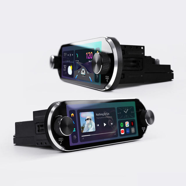 6.86 Inch Dual Knob Universal Car Radio Multimedia Video Player Navigation Stereo GPS Android 1 Din DVD Car Audio