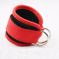 Sangle de cheville premium pour machine à câble, taille unique, rembourrage pour exercices du bas du corps, extension des jambes, abducteurs de la hanche, modèle 7790