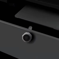Serrure de porte, de tiroir et d'armoire sans clé en alliage d'aluminium avec empreinte digitale intelligente Tuya, connectivité cloud, sécurité domestique et pour enfants