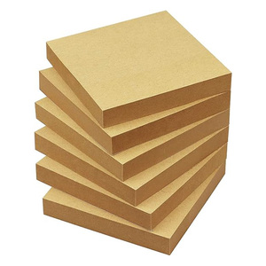 Eco Friendly Recycled Custom Stationery Kraft Paper Post <b>Sticky</b> <b>Note</b> Memo Pads for School Office Home Supplies - Product Image 2